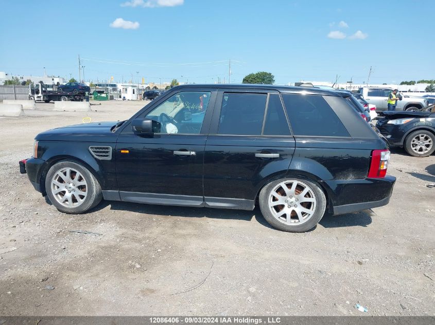 2008 Land Rover Range Rover Sport Hse VIN: SALSK25418A143094 Lot: 12086406