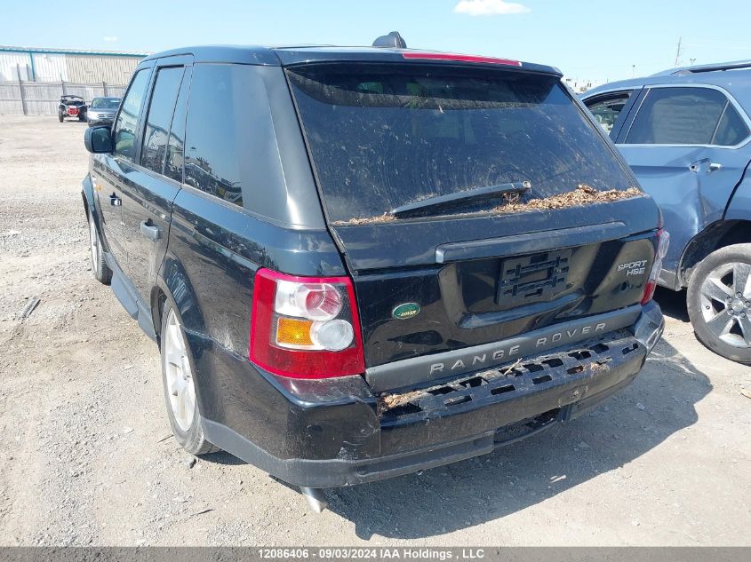 2008 Land Rover Range Rover Sport Hse VIN: SALSK25418A143094 Lot: 12086406