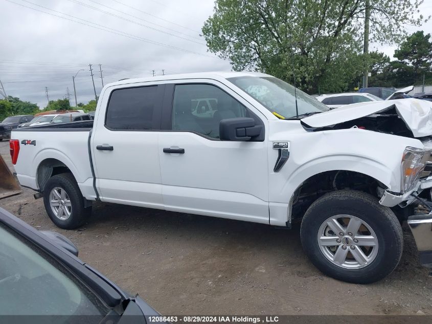 2022 Ford F150 Supercrew VIN: 1FTFW1E88NFB85836 Lot: 12086453