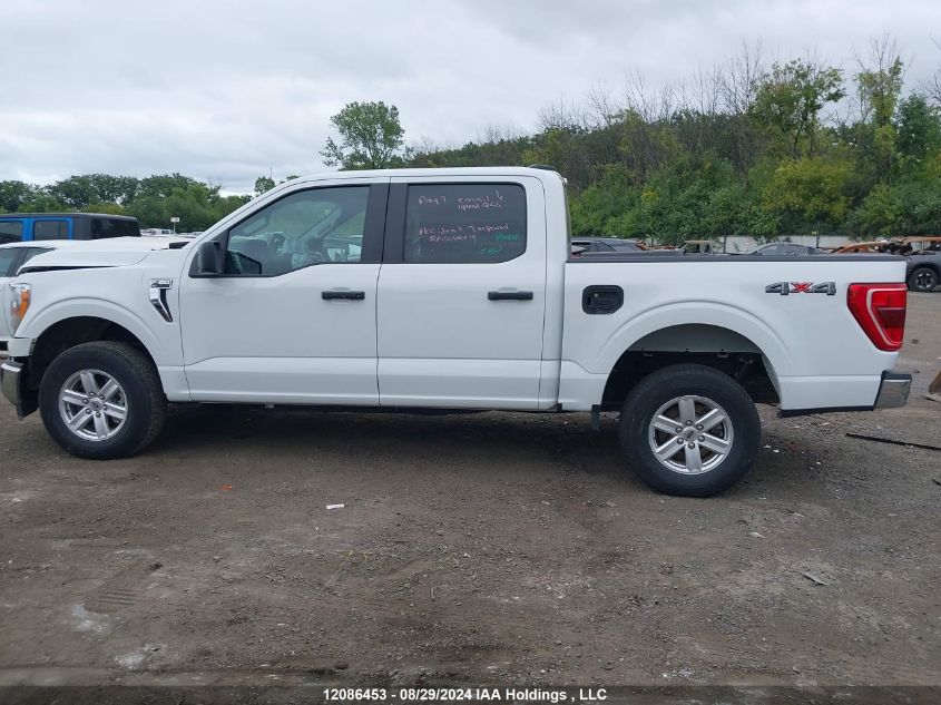 2022 Ford F150 Supercrew VIN: 1FTFW1E88NFB85836 Lot: 12086453