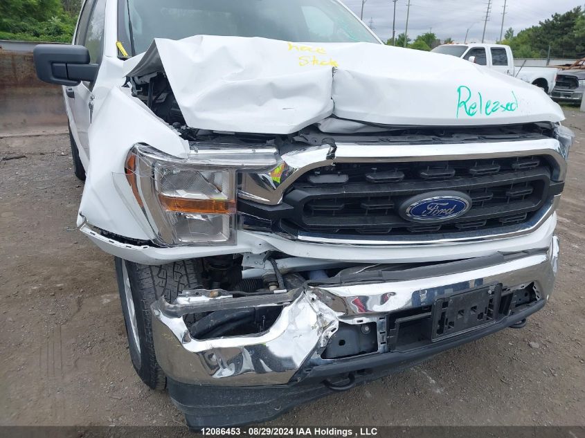 2022 Ford F150 Supercrew VIN: 1FTFW1E88NFB85836 Lot: 12086453