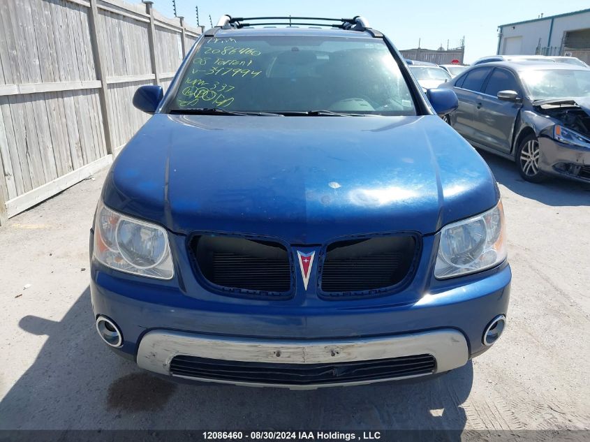 2008 Pontiac Torrent VIN: 2CKDL33F986347994 Lot: 12086460