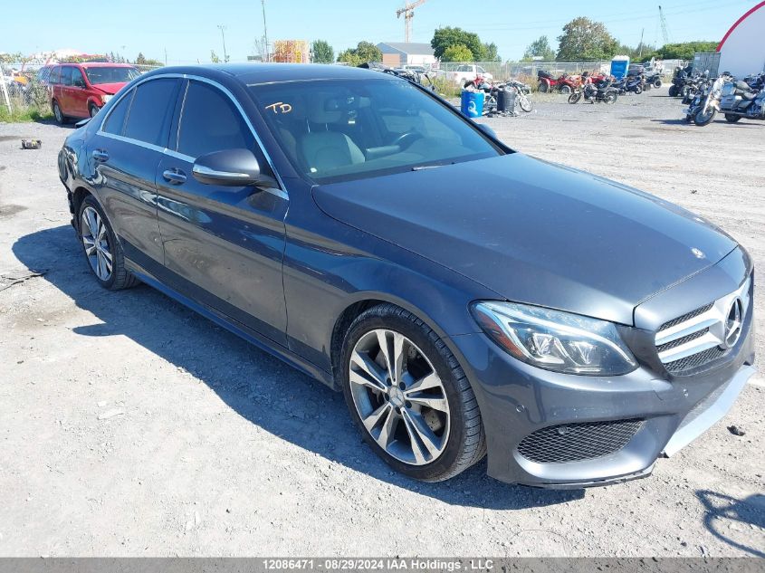 55SWF4KB2FU029801 2015 MERCEDES-BENZ C CLASS