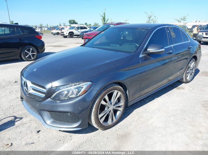 55SWF4KB2FU029801 2015 MERCEDES-BENZ C CLASS - Image 2