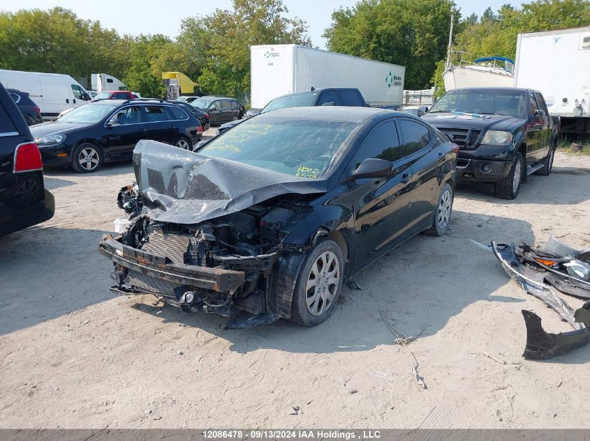 5NPDH4AE0FH646825 2015 HYUNDAI ELANTRA - Image 2