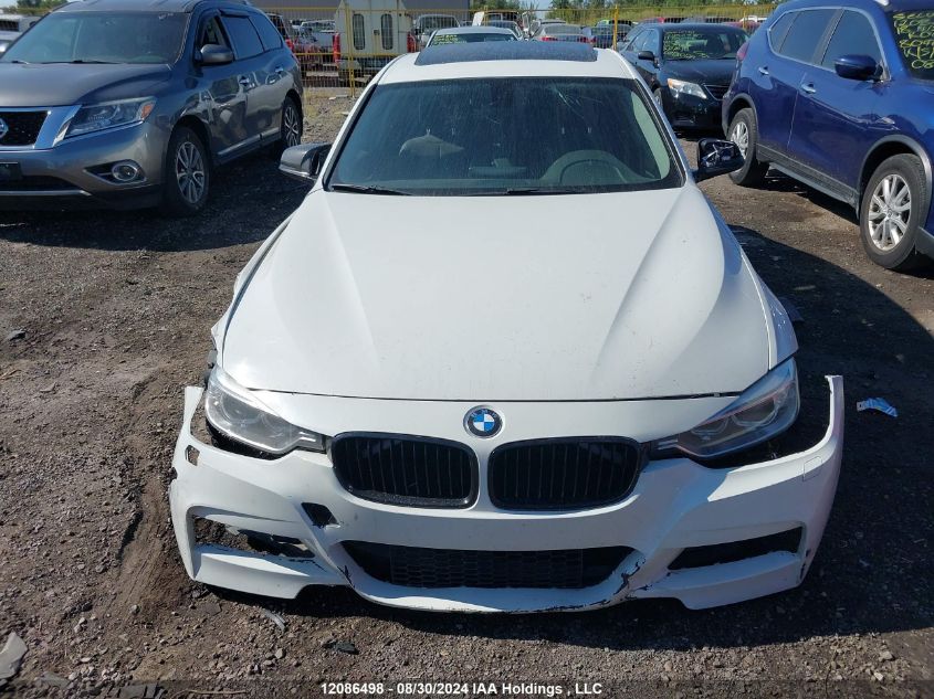 2013 BMW 3 Series VIN: WBA3B3C52DF531846 Lot: 12086498