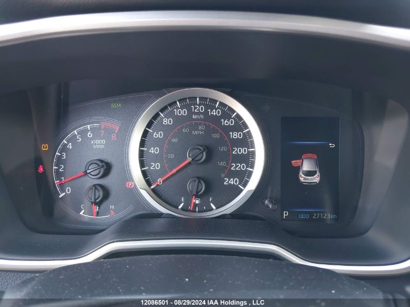 2021 Toyota Corolla Se VIN: JTNK4MBE9M3129349 Lot: 12086501