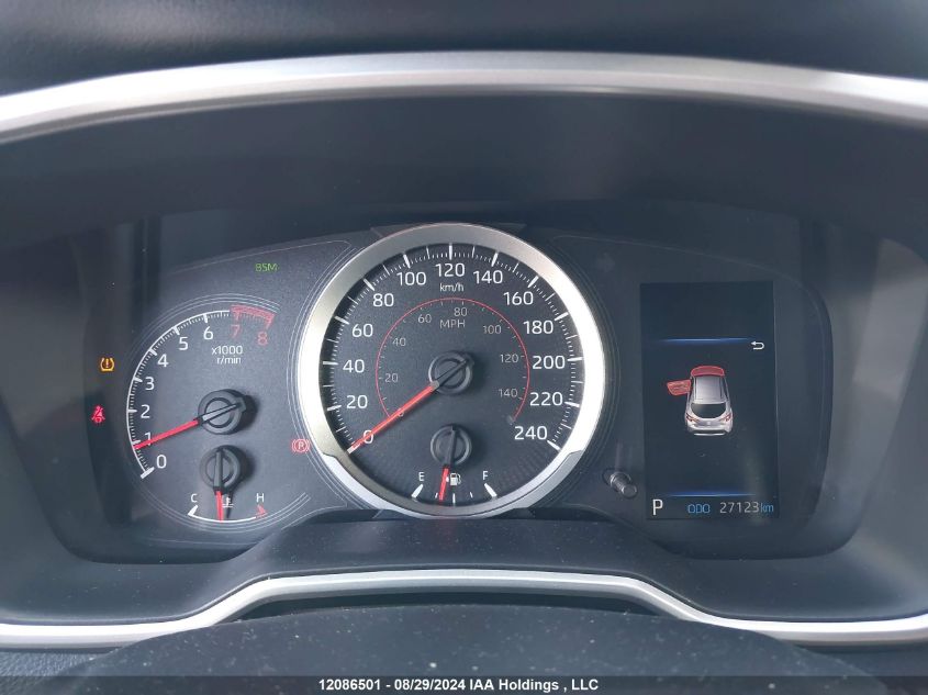 2021 Toyota Corolla Se VIN: JTNK4MBE9M3129349 Lot: 12086501