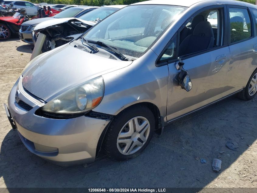 2007 Honda Fit VIN: JHMGD37437S818526 Lot: 12086548