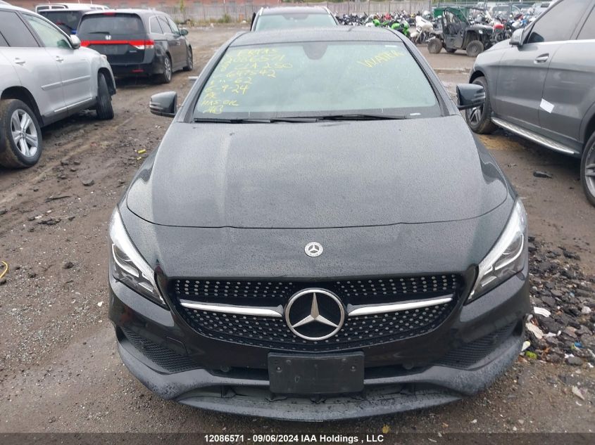 2018 Mercedes-Benz Cla 250 VIN: WDDSJ4GB5JN647542 Lot: 12086571