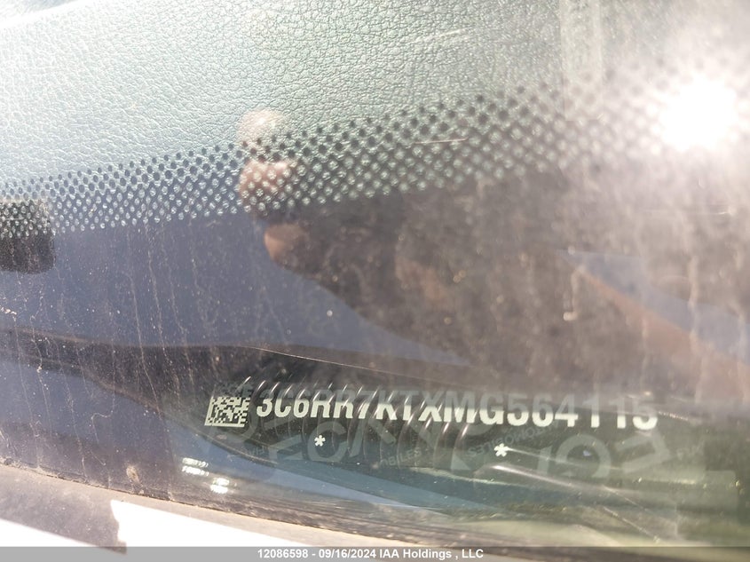 2021 Ram 1500 Classic Tradesman VIN: 3C6RR7KTXMG564115 Lot: 12086598