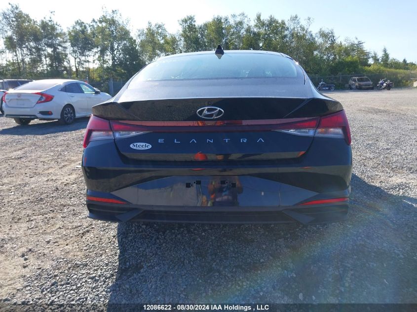 KMHLM4AG0MU110321 2021 Hyundai Elantra Sel