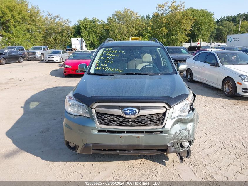 2014 Subaru Forester VIN: JF2SJCHC2EH495821 Lot: 12086625