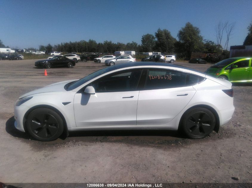 LRW3E1FA3PC845337 2023 Tesla Model 3