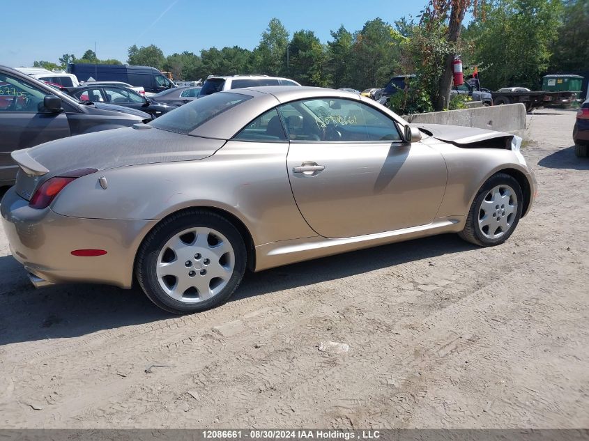 2004 Lexus Sc 430 VIN: JTHFN48YX40052527 Lot: 12086661