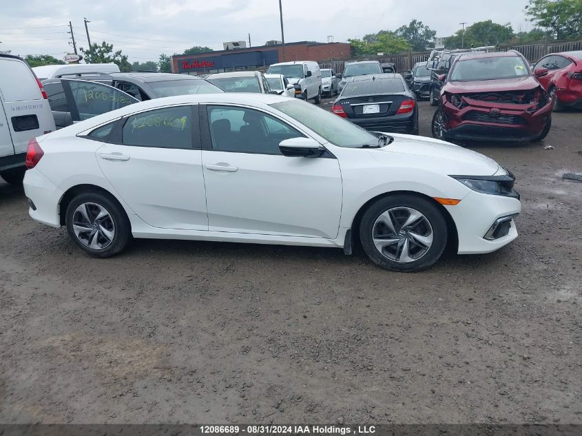 2019 Honda Civic Sedan VIN: 2HGFC2F51KH021701 Lot: 12086689