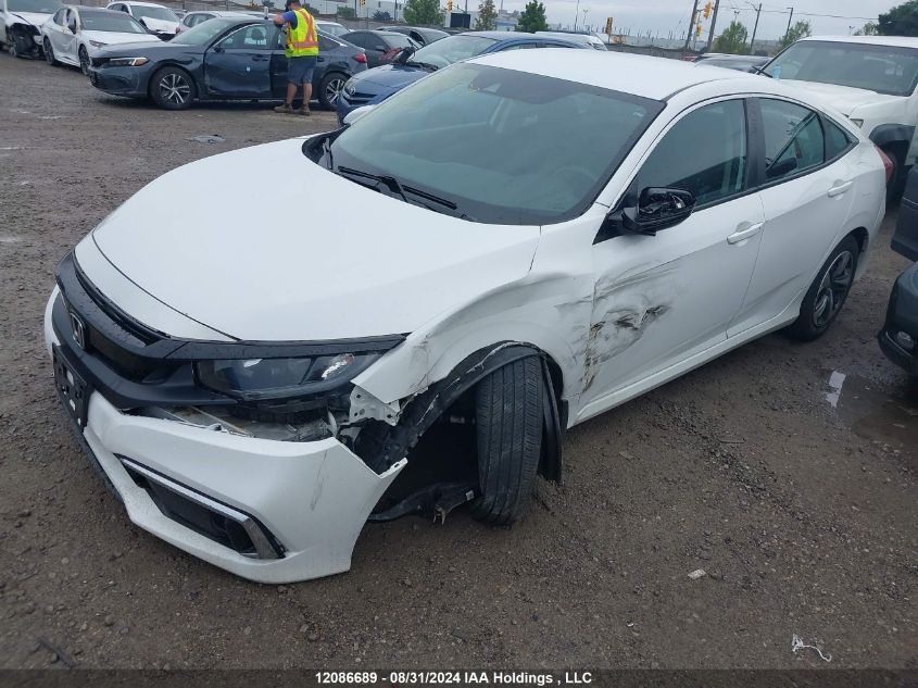 2019 Honda Civic Sedan VIN: 2HGFC2F51KH021701 Lot: 12086689