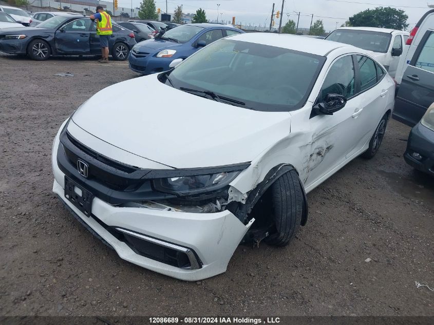 2019 Honda Civic Sedan VIN: 2HGFC2F51KH021701 Lot: 12086689