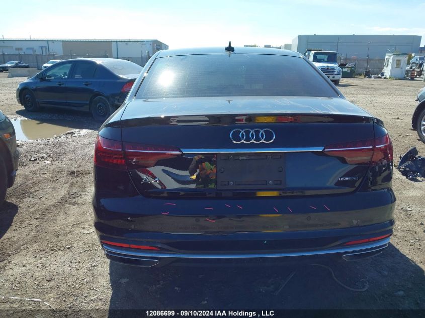 2021 Audi A4 VIN: WAUEAAF46MA036498 Lot: 12086699