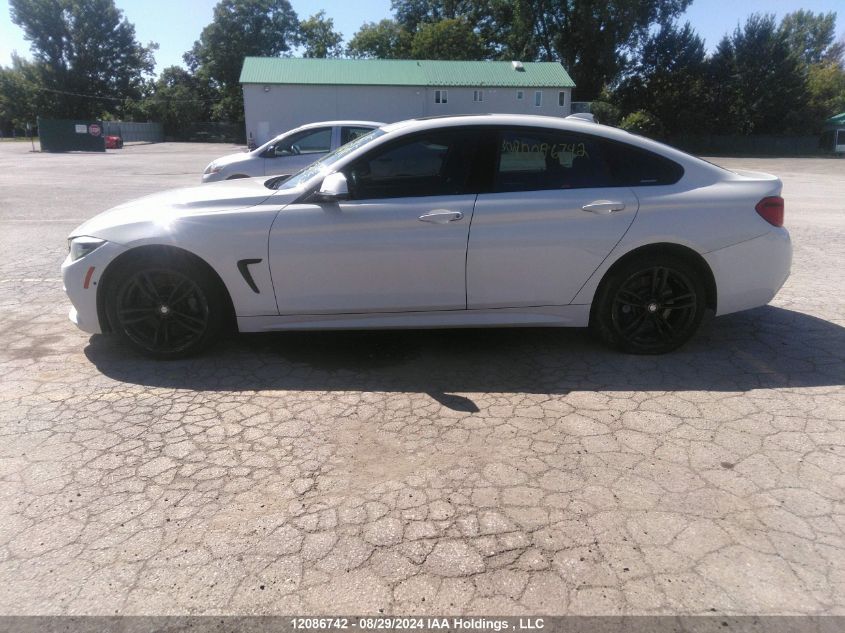 2019 BMW 4 Series VIN: WBA4J7C59KBM76427 Lot: 12086742