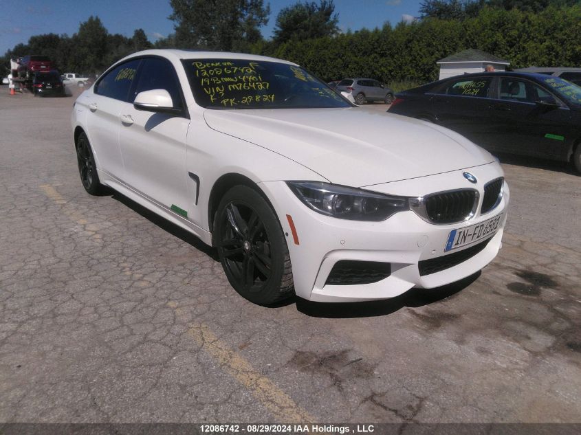 WBA4J7C59KBM76427 2019 BMW 4 SERIES - Image 1