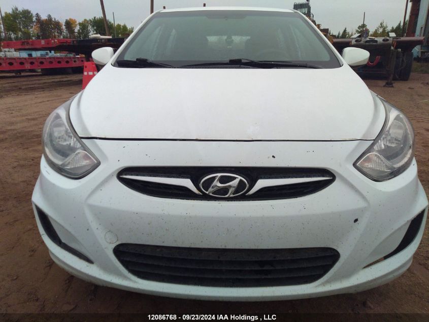 KMHCT5AEXEU167554 2014 Hyundai Accent Gl