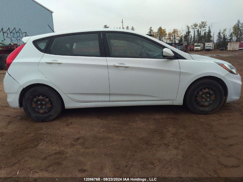 KMHCT5AEXEU167554 2014 Hyundai Accent Gl