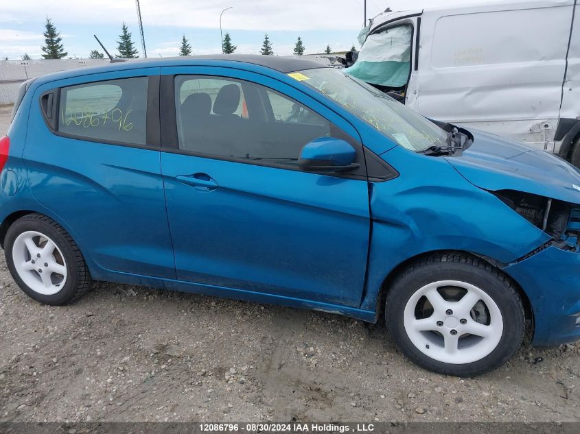 2019 Chevrolet Spark 1Lt VIN: KL8CD6SA9KC796672 Lot: 12086796