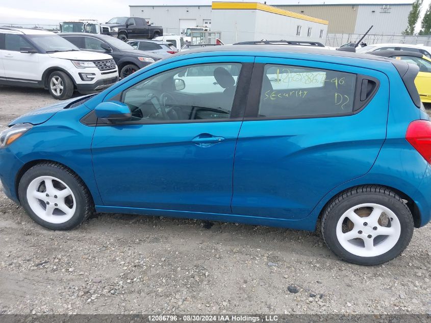 2019 Chevrolet Spark 1Lt VIN: KL8CD6SA9KC796672 Lot: 12086796