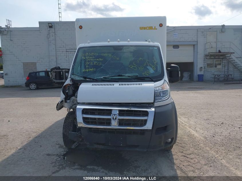 2016 Ram Promaster 3500 3500 Standard VIN: 3C7WRVFG5GE102853 Lot: 12086840