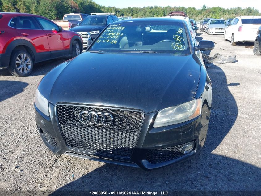 2011 Audi A5 VIN: WAUMFBFR2BA084043 Lot: 12086858