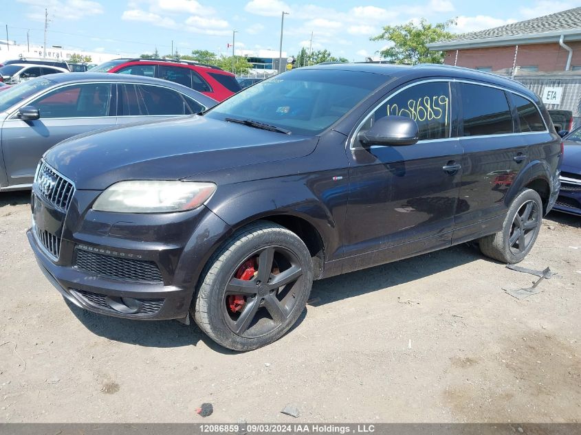 2010 Audi Q7 VIN: WA1JYCFE7AD001815 Lot: 12086859