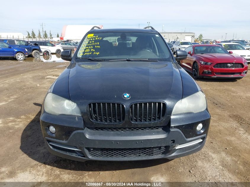 2008 BMW X5 VIN: 5UXFE43528L021239 Lot: 12086867