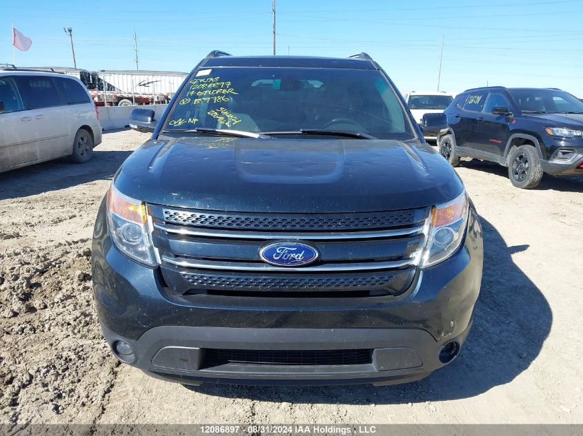 1FM5K8F84EGB59786 2014 Ford Explorer Limited