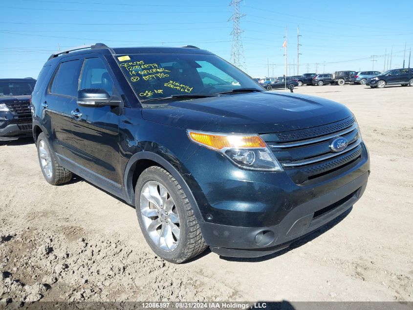 1FM5K8F84EGB59786 2014 Ford Explorer Limited