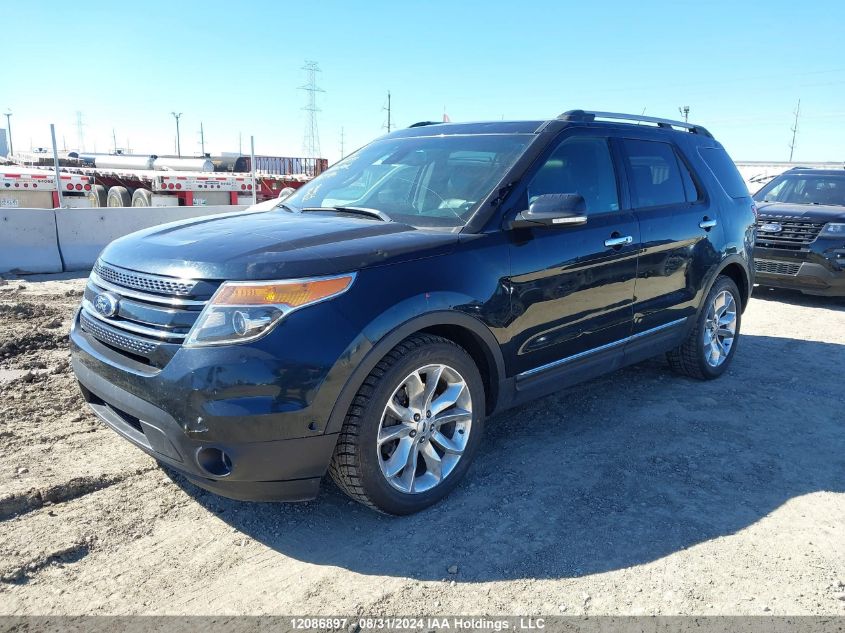 1FM5K8F84EGB59786 2014 Ford Explorer Limited