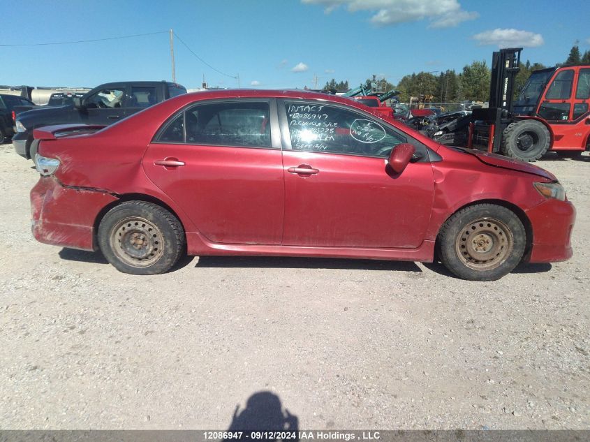 2012 Toyota Corolla S/Le VIN: 2T1BU4EE8CC805778 Lot: 12086947