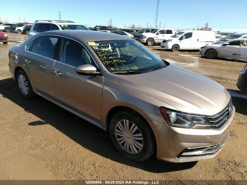 1VWAS7A33GC032267 2016 VOLKSWAGEN PASSAT - Image 1