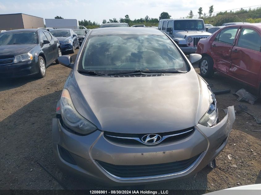 2013 Hyundai Elantra Gl VIN: 5NPDH4AE4DH163111 Lot: 12086981