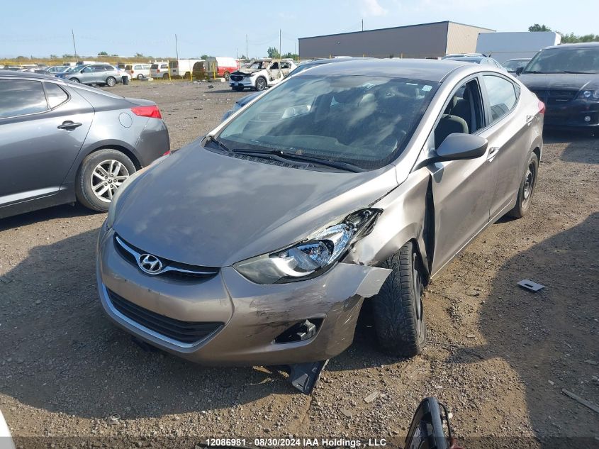 2013 Hyundai Elantra Gl VIN: 5NPDH4AE4DH163111 Lot: 12086981