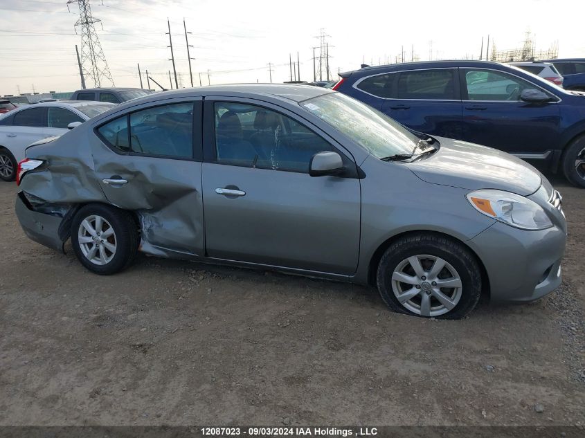 2012 Nissan Versa 1.6 Sl VIN: 3N1CN7APXCL805761 Lot: 12087023