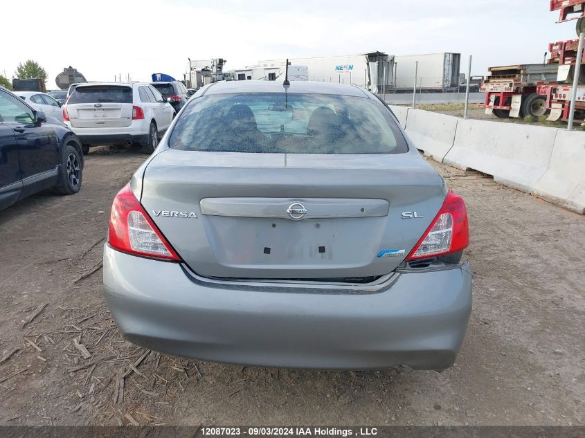 2012 Nissan Versa 1.6 Sl VIN: 3N1CN7APXCL805761 Lot: 12087023