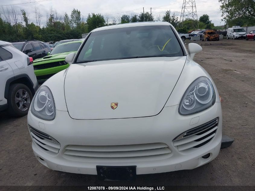 2012 Porsche Cayenne VIN: WP1AB2A2XCLA40971 Lot: 12087078