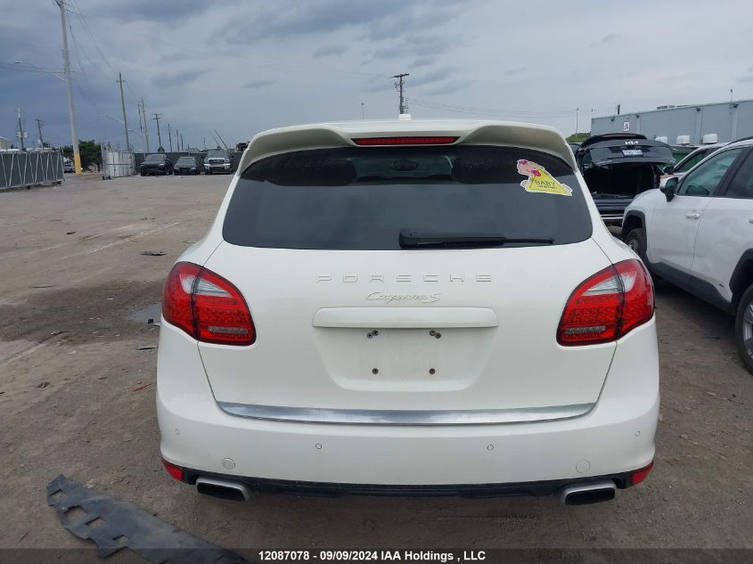 2012 Porsche Cayenne VIN: WP1AB2A2XCLA40971 Lot: 12087078