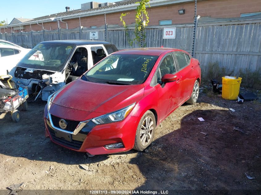 2021 Nissan Versa VIN: 3N1CN8EVXML872036 Lot: 12087113