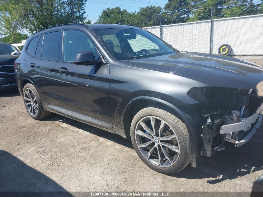 2022 BMW X3 VIN: 5UX53DP02N9M24727 Lot: 12087130