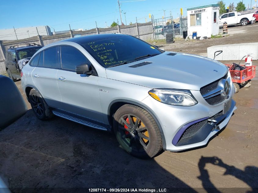 2016 Mercedes-Benz Gle VIN: 4JGED7FB4GA008503 Lot: 12087174