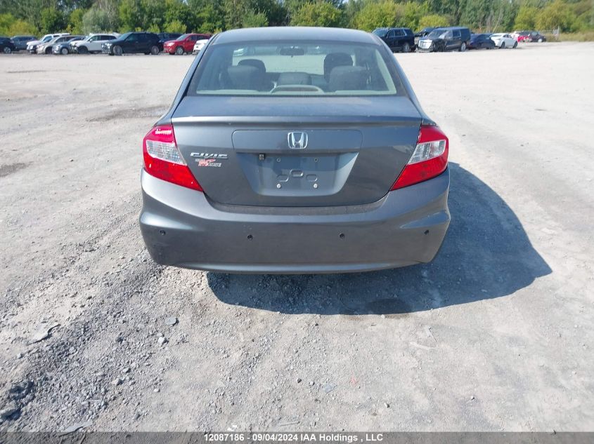 2HGFB2F52CH111119 2012 Honda Civic Sdn