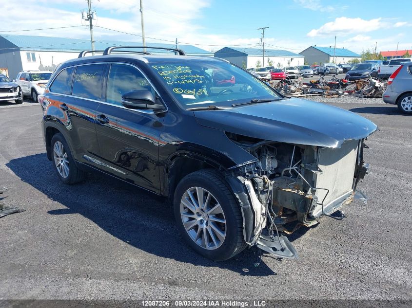 5TDJKRFHXFS149473 2015 TOYOTA HIGHLANDER - Image 1