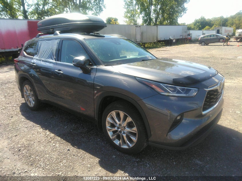 5TDDZRBH4LS043448 2020 Toyota Highlander Limited/Platinum auction photo 1